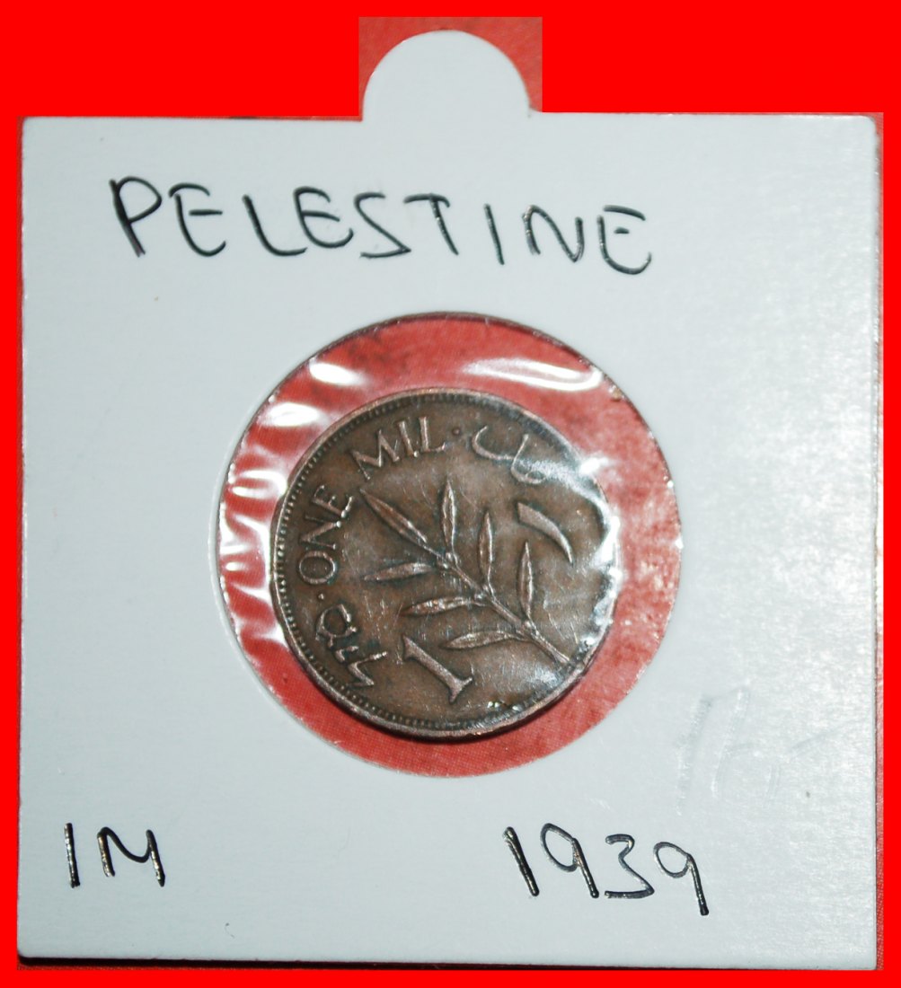  * GREAT BRITAIN 1927-1947:PALESTINE (israel IN FUTURE)★1 MIL 1939! IN HOLDER★LOW START ★ NO RESERVE!   
