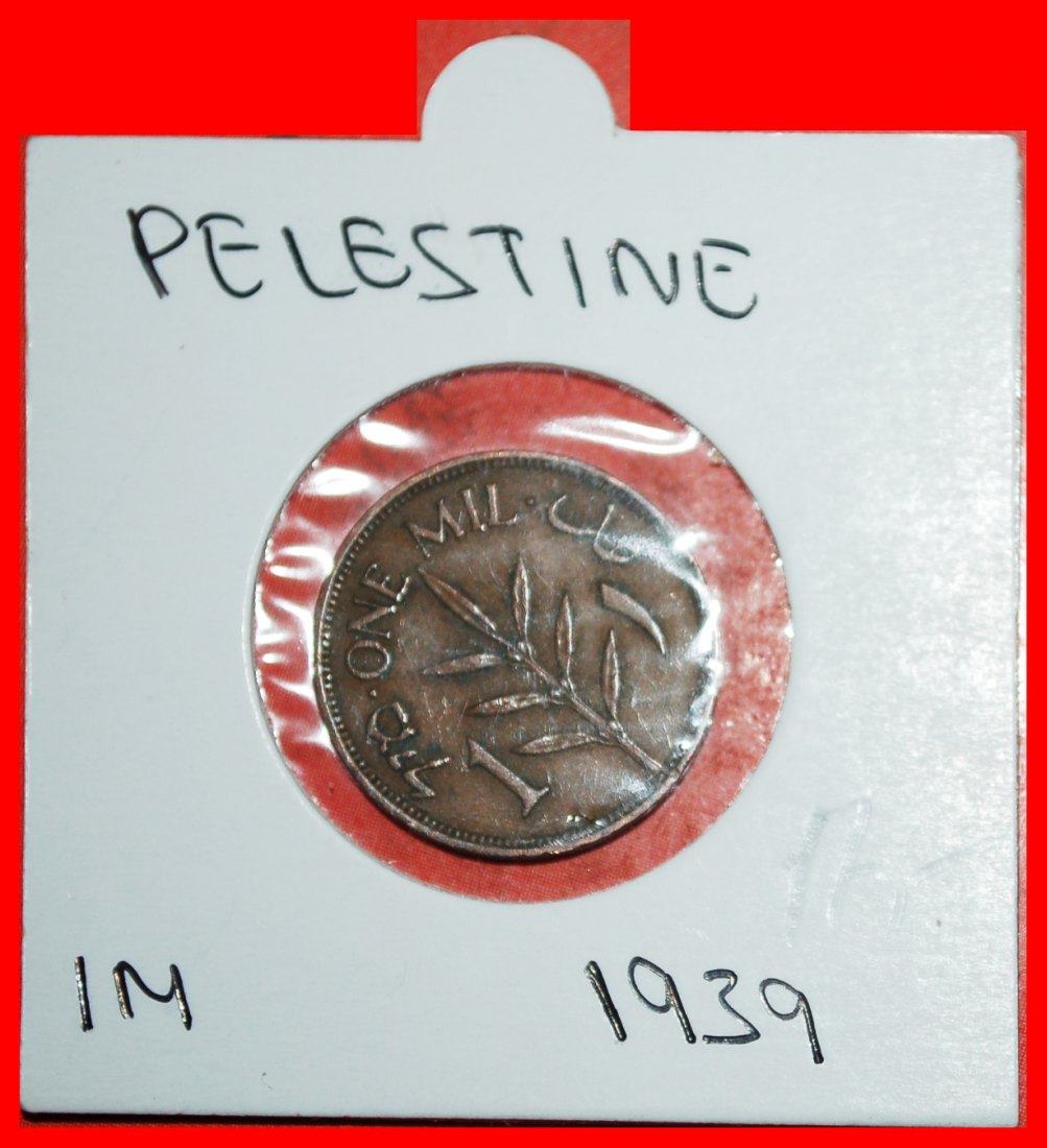 * GREAT BRITAIN 1927-1947:PALESTINE (israel IN FUTURE)★1 MIL 1939! IN HOLDER★LOW START ★ NO RESERVE!