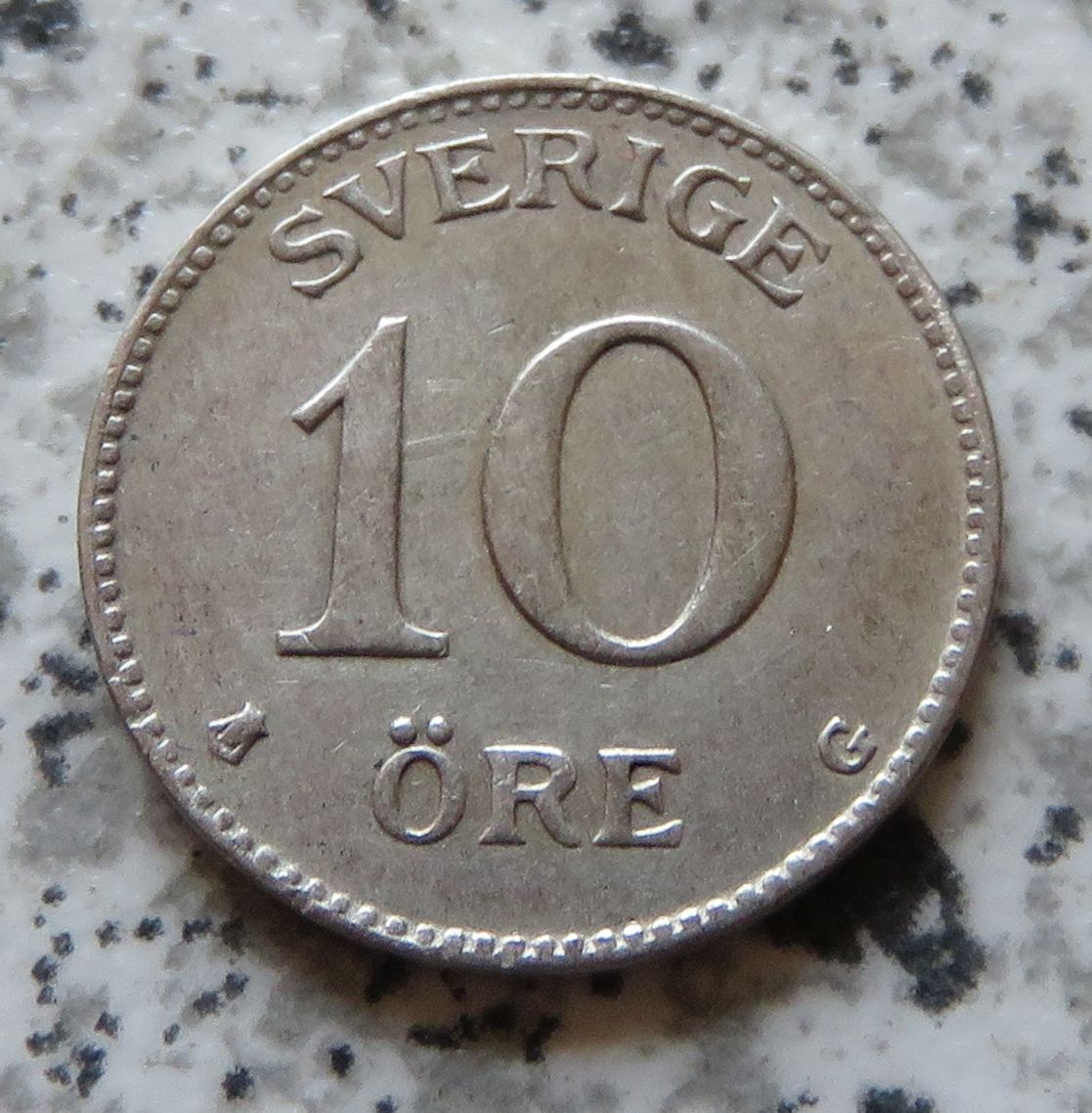  Schweden 10 Öre 1938   