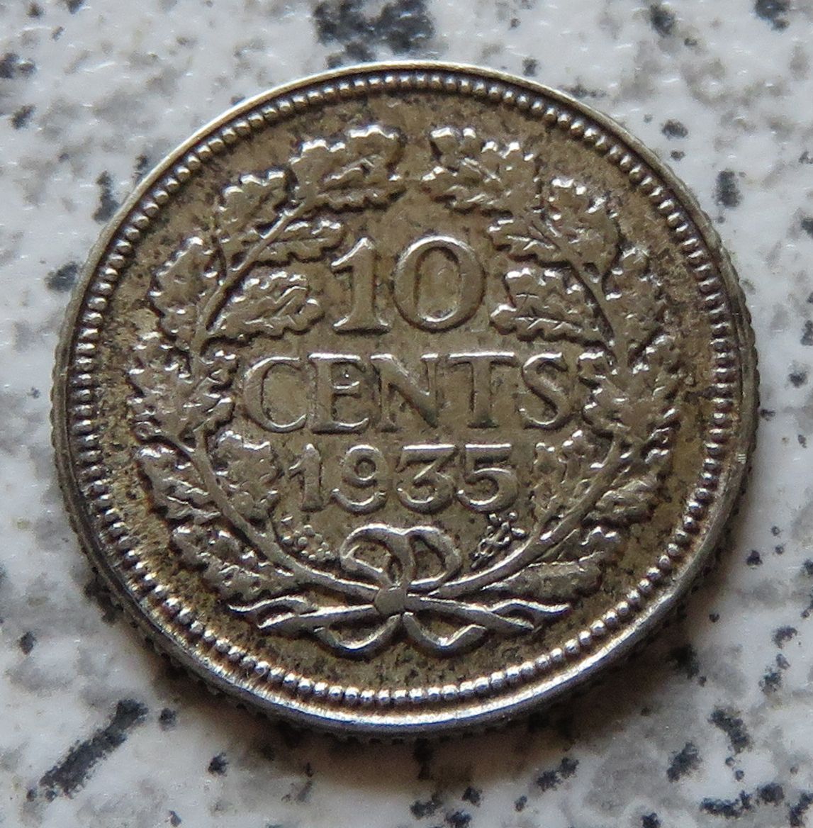  Niederlande 10 Cents 1935   