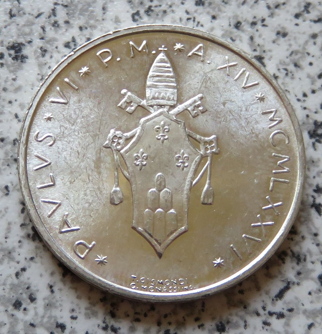  Vatikan 500 Lire 1976   