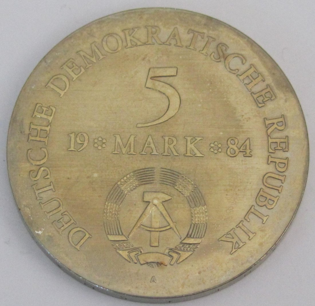  DDR: 5 Mark Lützow 1984   