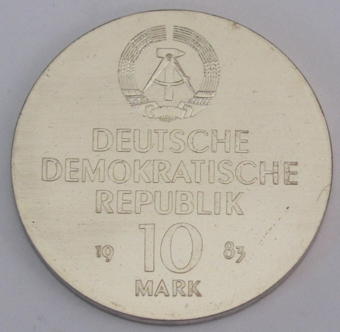  DDR: 10 Mark Wagner 1983   