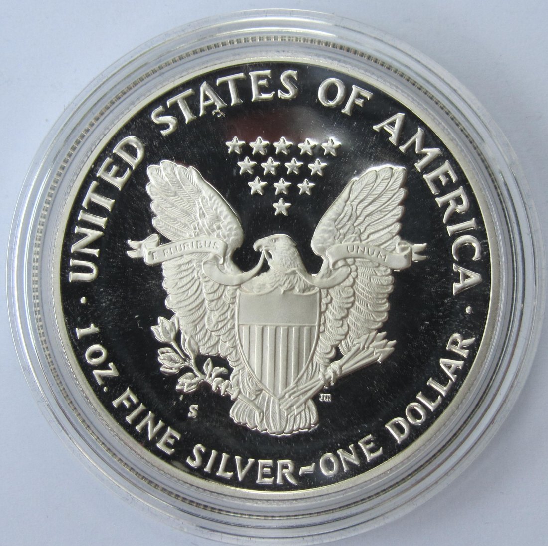  USA Vereinigte Staaten: Silberunze American Eagle 1990, PP/Proof   