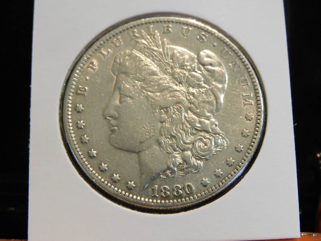  USA 1 DOLLAR 1880 0.GRADE-PLEASE SEE PHOTOS.   