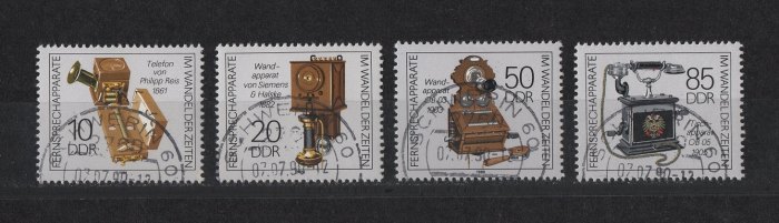  DDR 1989 Mi. 3226-3229 Kompl.Satz **Postfrisch-gestempelt   