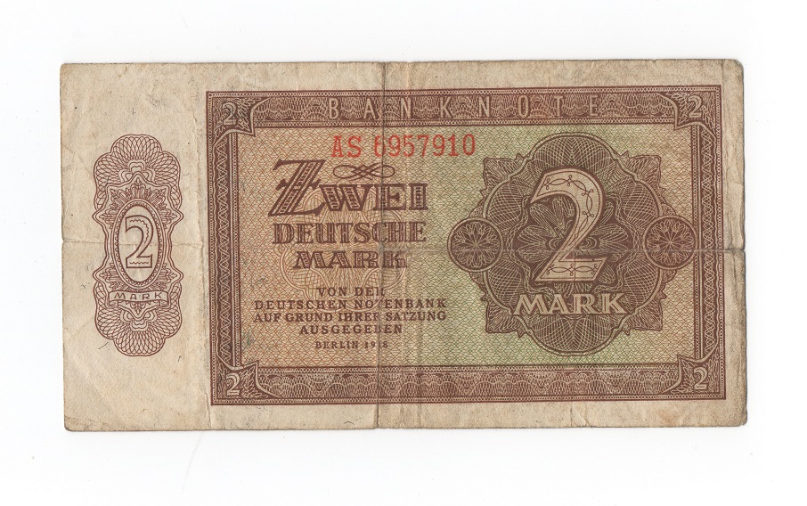  Dt. Reich 2 Mark 1918 - Banknote - Siehe scan   