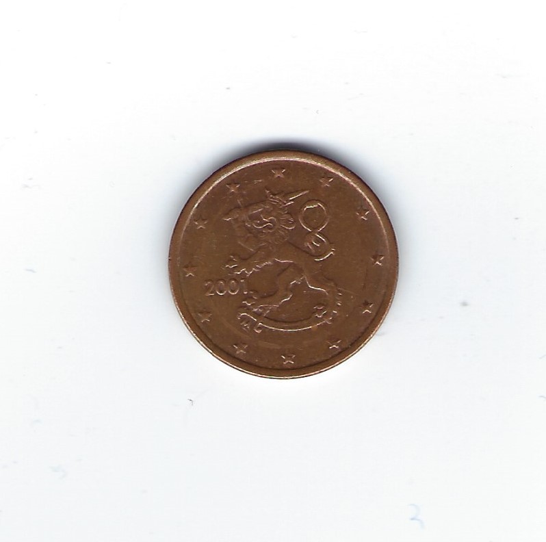  Finnland 5 Cent 2001   