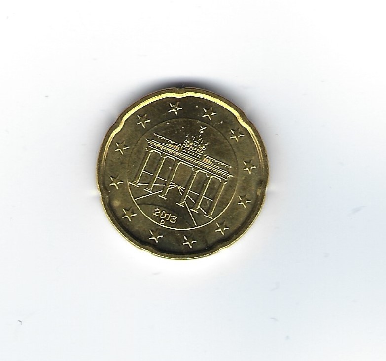  Deutschland 20 Cent 2013 D   