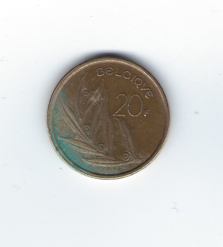  Belgien 20 Francs 1981 französisch   