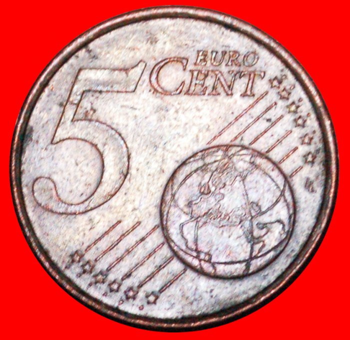  * SCHIFF (2002-2023): GRIECHENLAND ★ 5 EURO CENT 2002! STEMPEL B! OHNE VORBEHALT!   