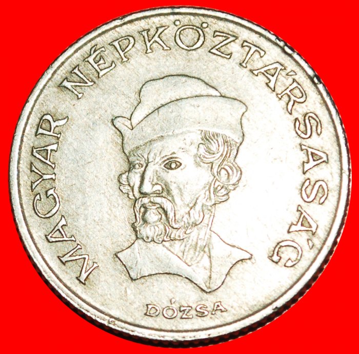  * COMMUNISM 1982-1989: HUNGARY ★ 20 FORINTS 1983 DOZSA (1470 - 1514) IN HAT! LOW START ★ NO RESERVE!   