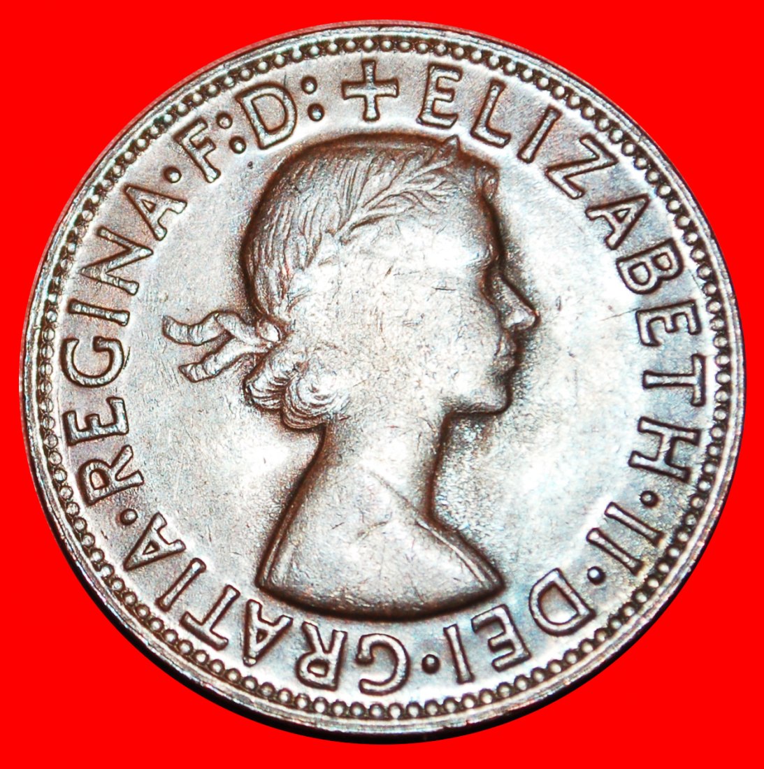  * PERTH (1955-1964): AUSTRALIEN ★ 1 PENNY 1964! KÄNGURU! ELISABETH II. (1953-2022) OHNE VORBEHALT!   