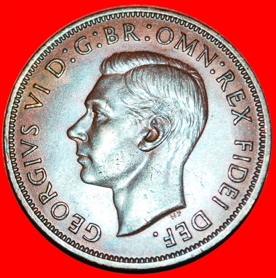 * MISTRESS OF SEAS: UNITED KINGDOM ★ PENNY 1949! GEORGE VI (1937-1952)★LOW START ★ NO RESERVE!