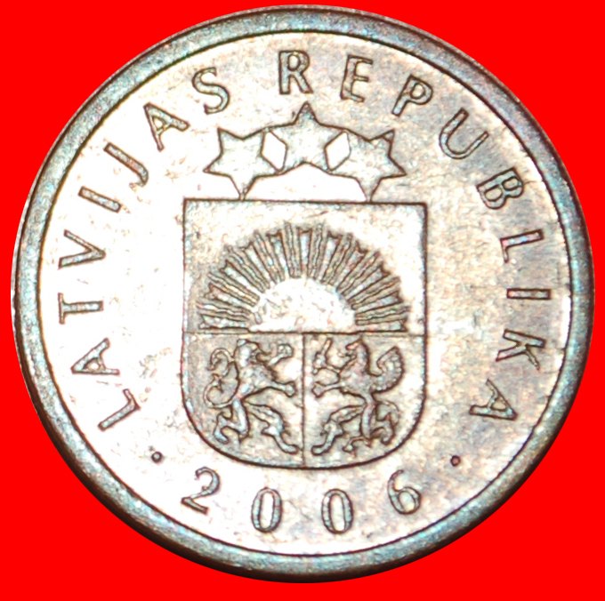  * NETHERLANDS (1992-2009): latvia (ex. USSR, russia) ★ 2 SANTIMS 2006 ERROR ★LOW START ★ NO RESERVE!   