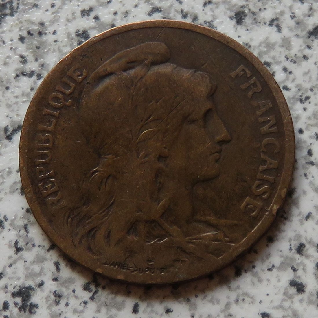  Frankreich 5 Centimes 1901   