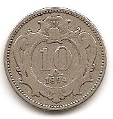  Österreich 10 Heller 1894 #108   