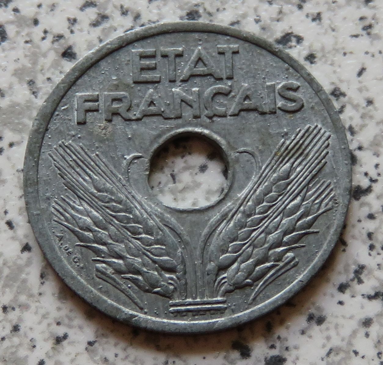  Frankreich 20 Centimes 1941   