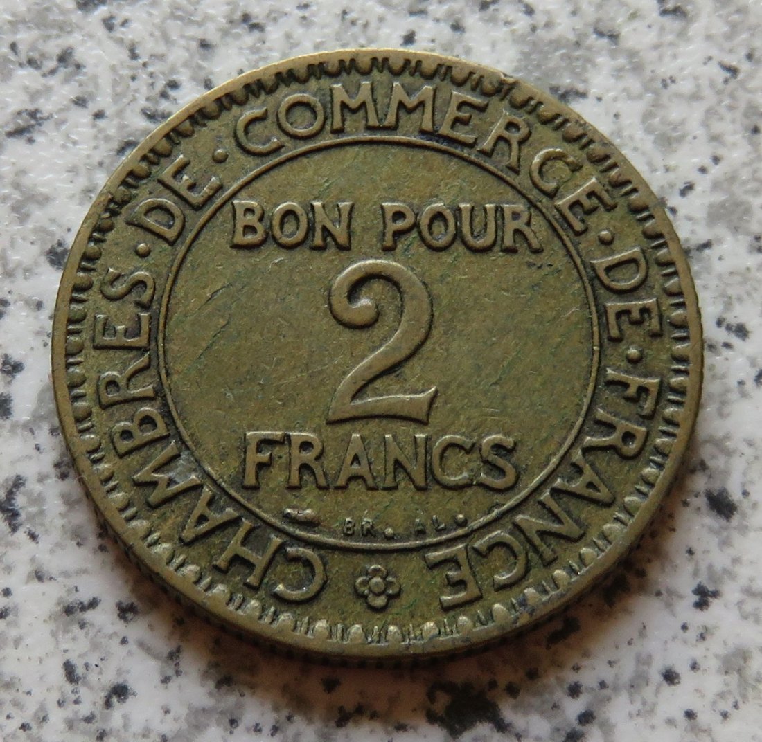  Frankreich 2 Francs 1926   