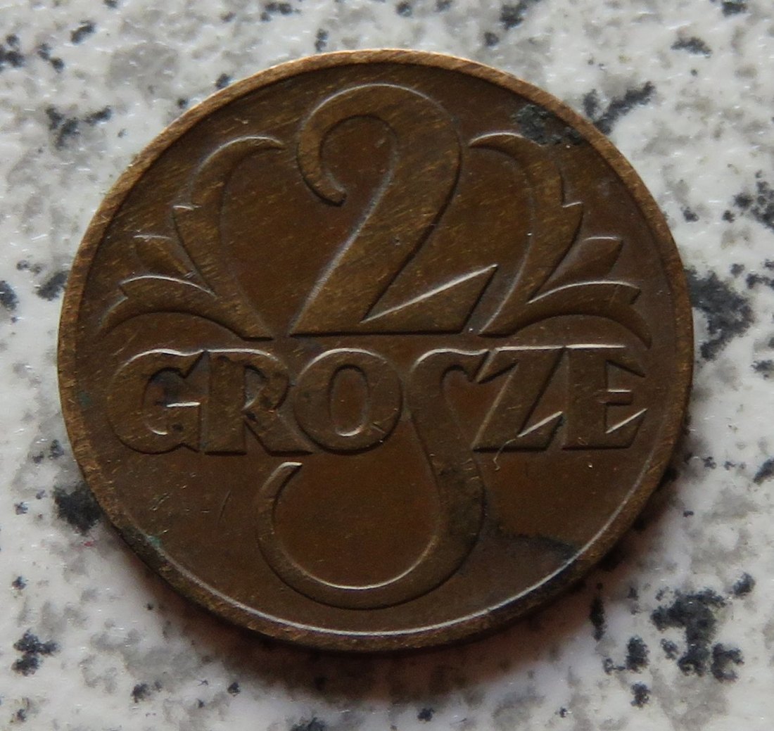  Polen 2 Grosze 1938   