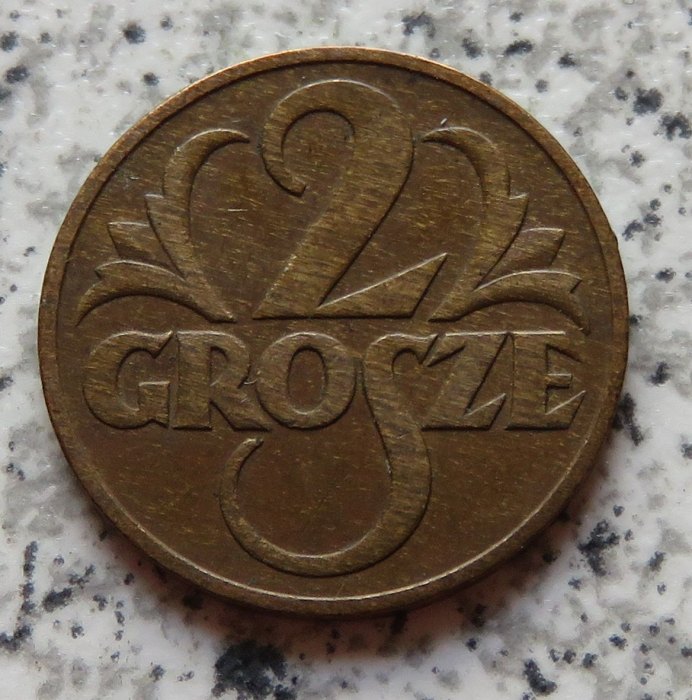  Polen 2 Grosze 1938   