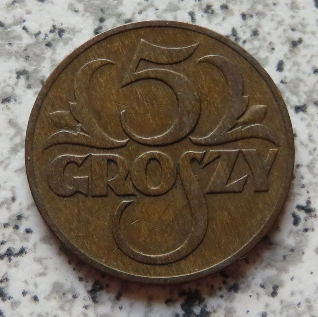  Polen 5 Groszy 1935   