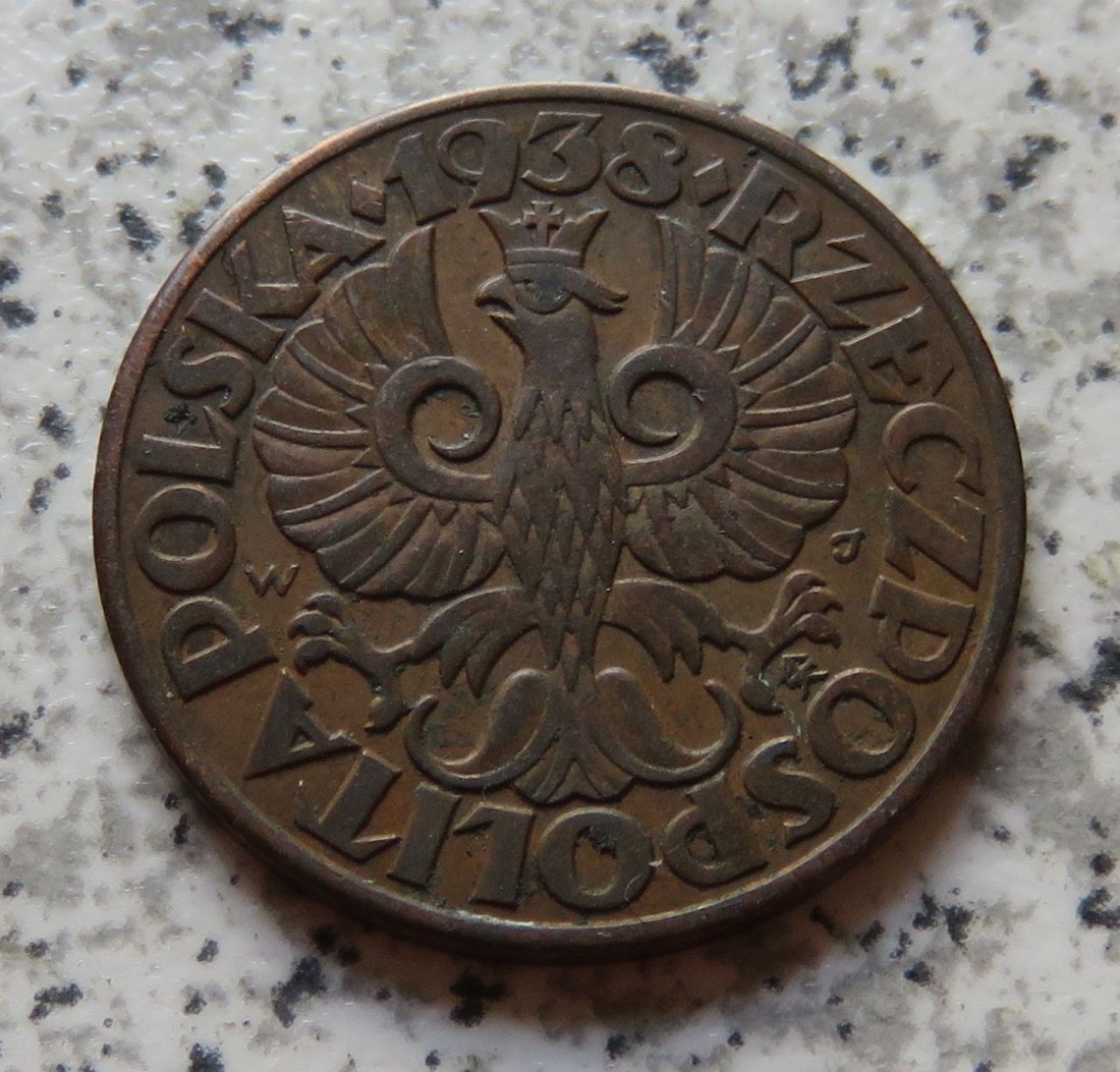 Polen 5 Groszy 1938   
