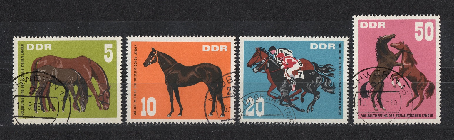  DDR 1967 Mi 1302-1305 Kompl.Satz **Postfrisch- gestempelt   