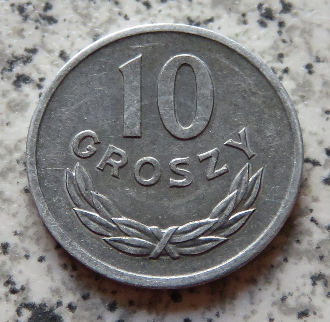  Polen 10 Groszy 1965   