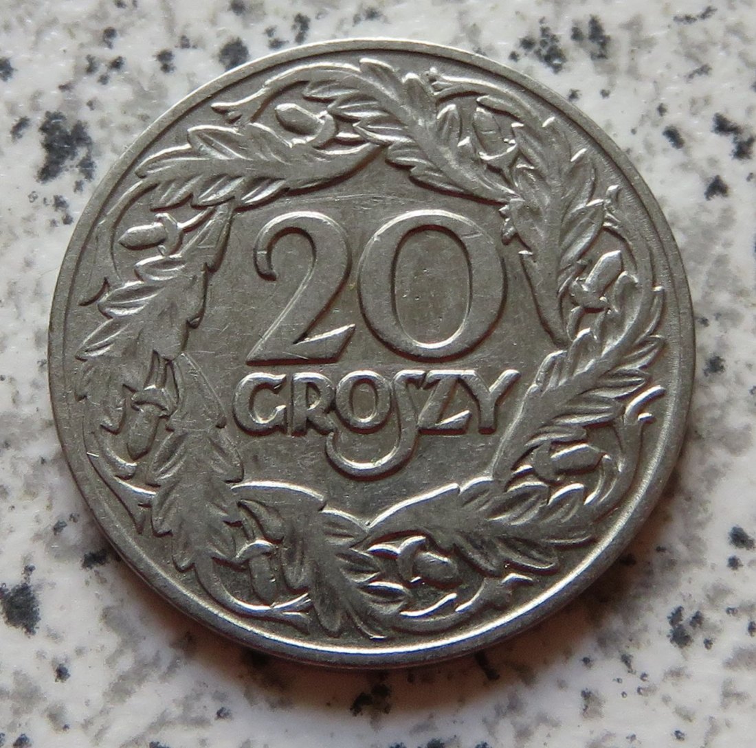  Polen 20 Groszy 1923   
