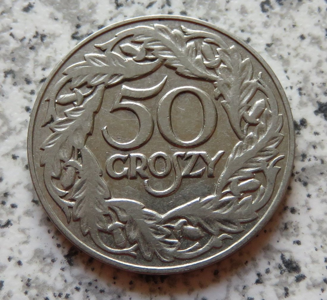  Polen 50 Groszy 1923   