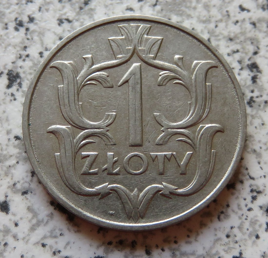  Polen 1 Zloty 1929   