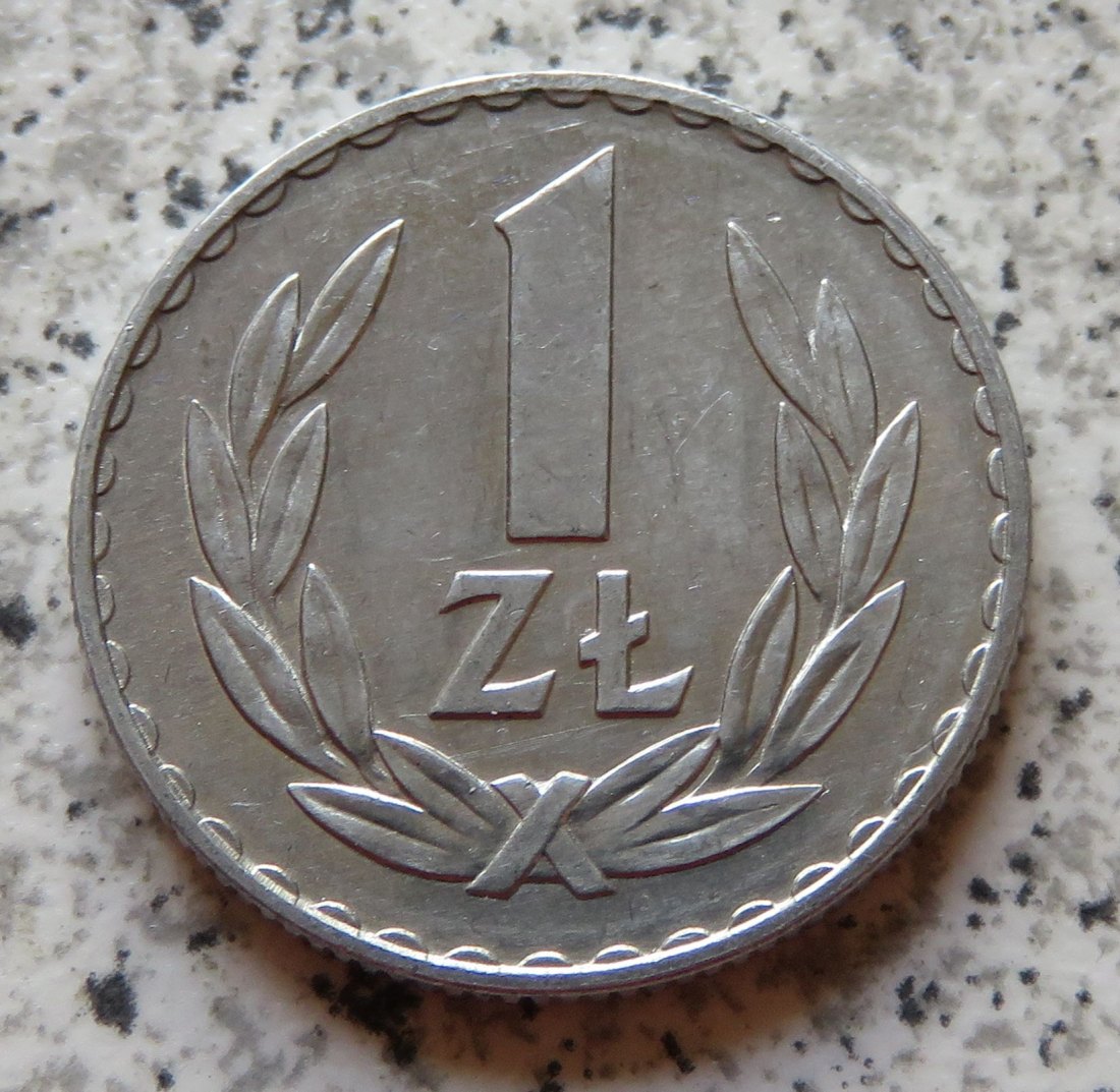  Polen 1 Zloty 1974 MW   