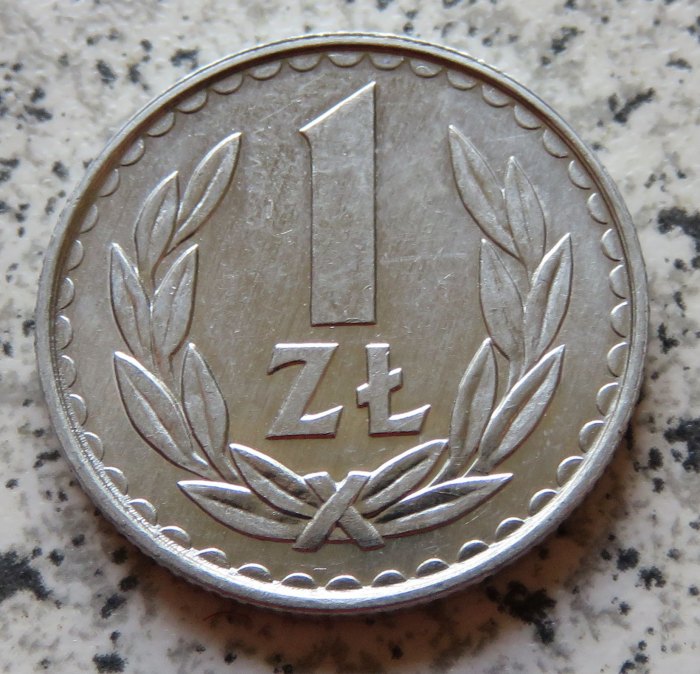  Polen 1 Zloty 1985 MW   