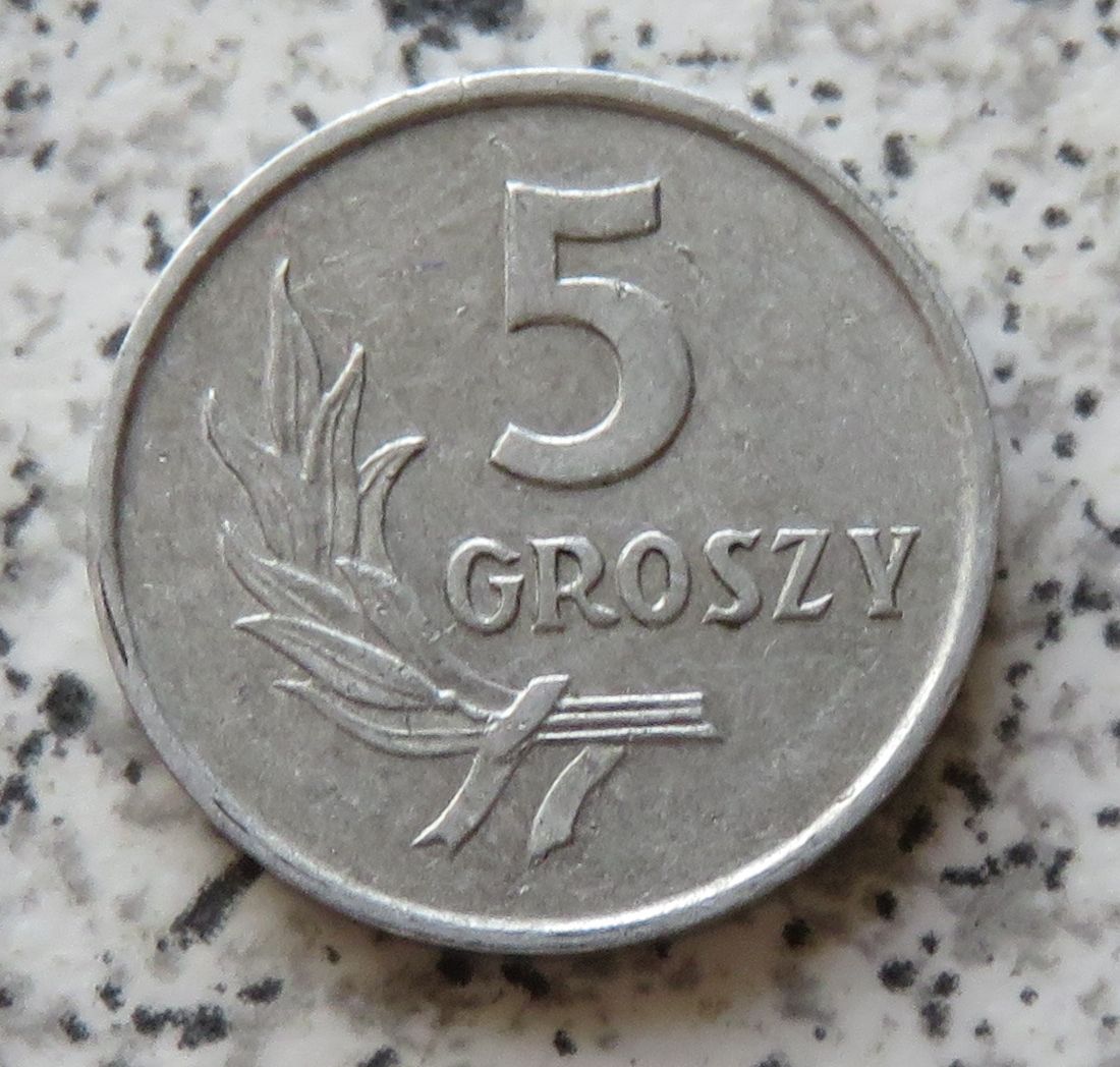  Polen 5 Groszy 1958   