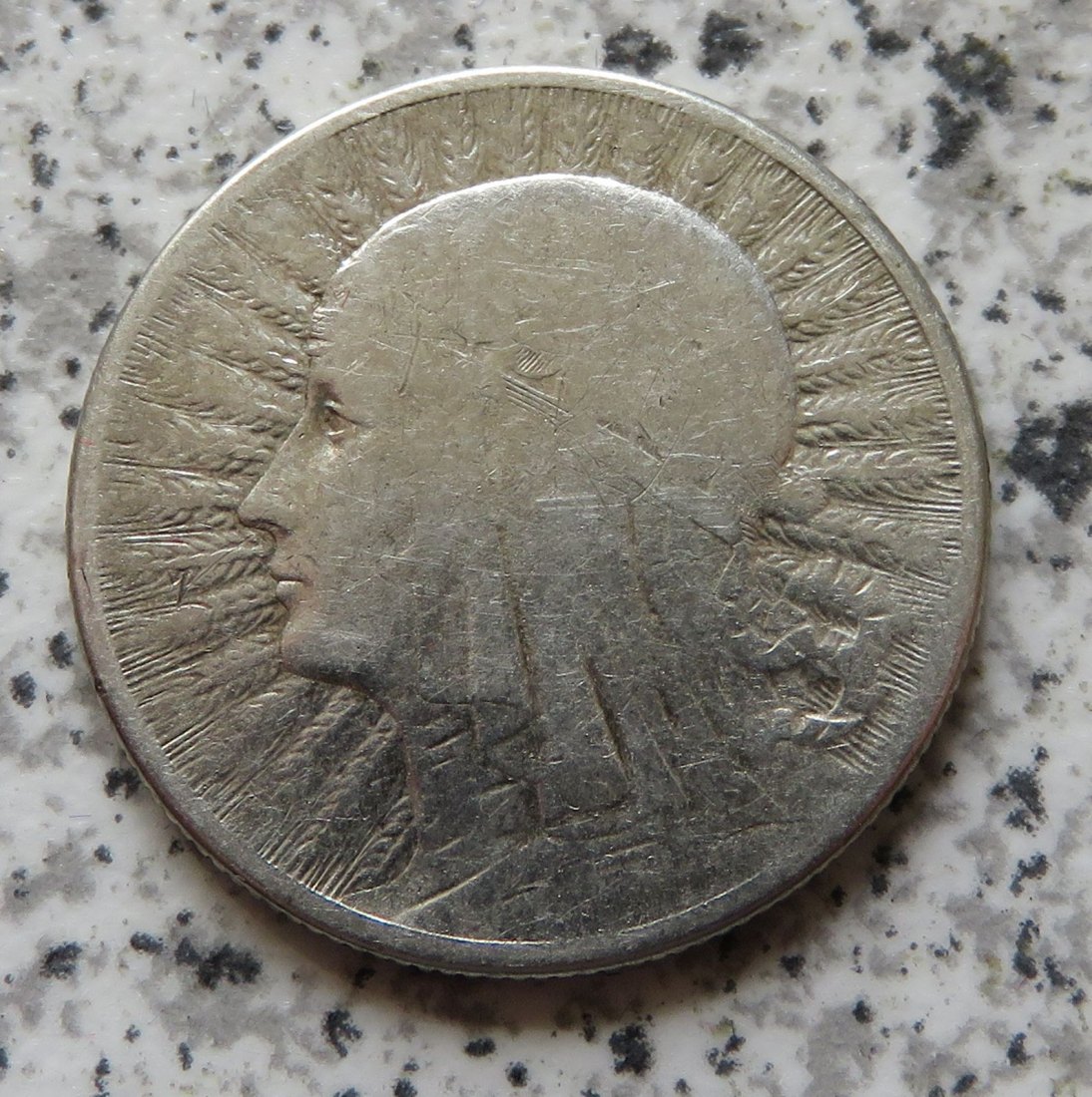  Polen 2 Zloty 1934, besseres Jahr   