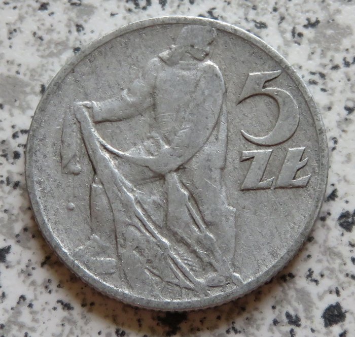  Polen 5 Zloty 1959   