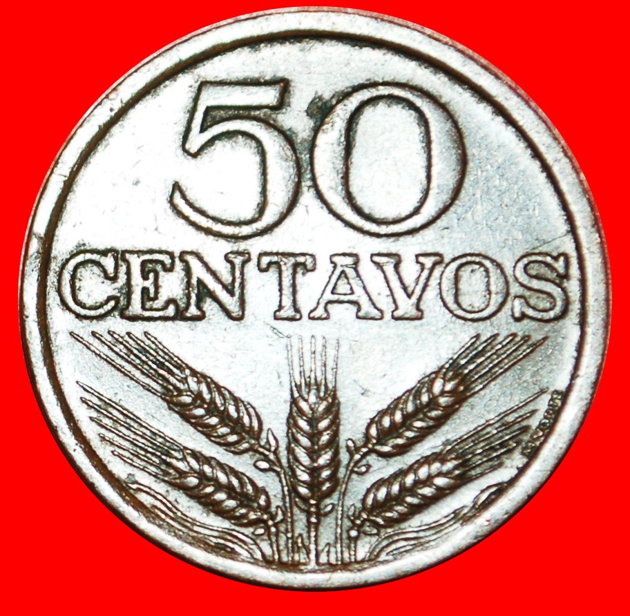  * 25 SILVER BEZANTS (1969-1979): PORTUGAL ★ 50 CENTAVOS 1975!★LOW START ★ NO RESERVE!   