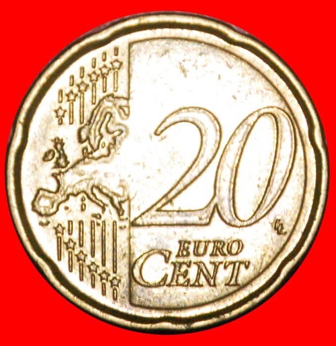  * ALBERT II (1993-2013): BELGIUM ★20 EURO CENTS 2011 NORDIC GOLD (2009-2013)★LOW START ★ NO RESERVE!   