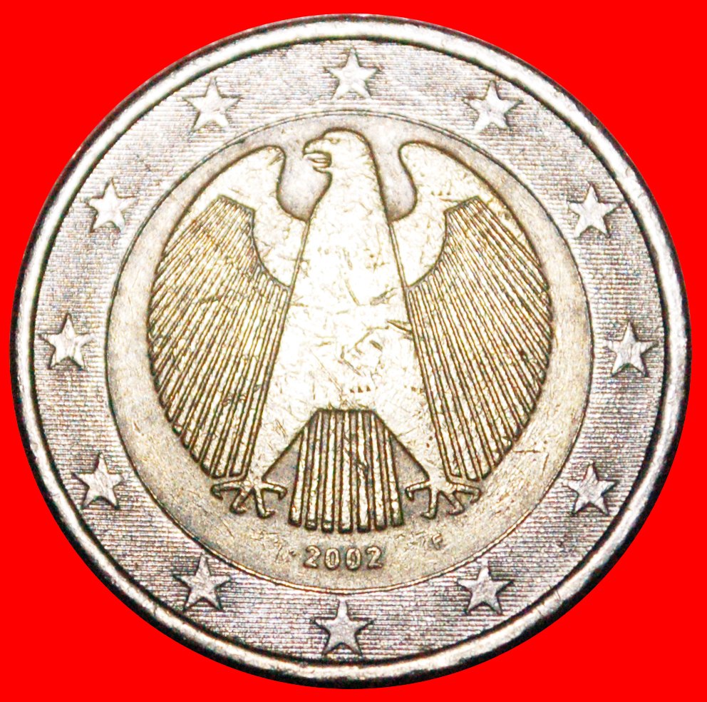 * PHALLIC TYPE 2002-2006: GERMANY ★ 2 EURO 2002F NOT MULE!★LOW START ★ NO RESERVE!