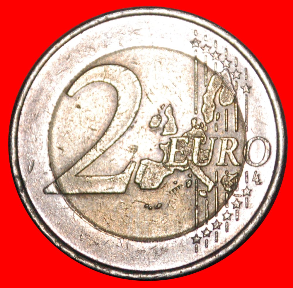 * PHALLISCHE TYP 2002-2006: DEUTSCHLAND ★ 2 EURO 2002G KANTE 1! ★OHNE VORBEHALT!   