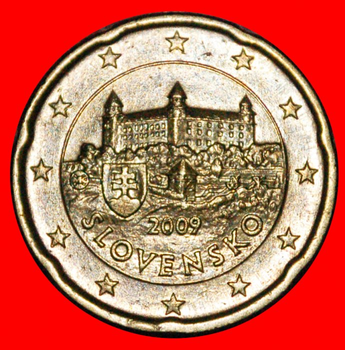  * NORDISCHES GOLD (2009-2023): SLOWAKEI ★ 20 EUROCENT 2009!★OHNE VORBEHALT!   