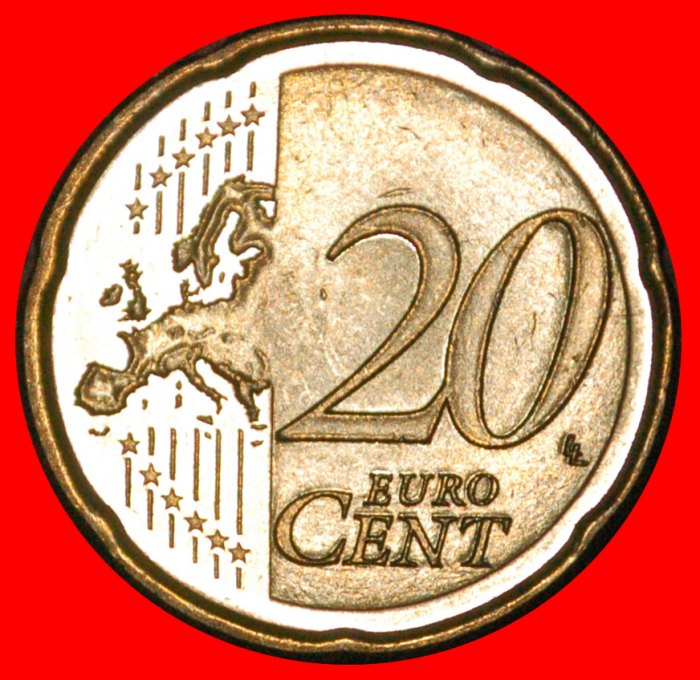  * NORDISCHES GOLD (2010-2023): SPANIEN ★ 20 EUROCENT 2018 Cervantes (1547-1616) uSTG★OHNE VORBEHALT!   