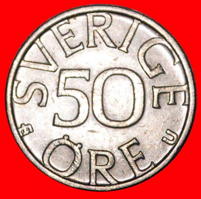 * CROWN (1976-1991): SWEDEN ★ 50 ORE 1983! ★LOW START ★ NO RESERVE!