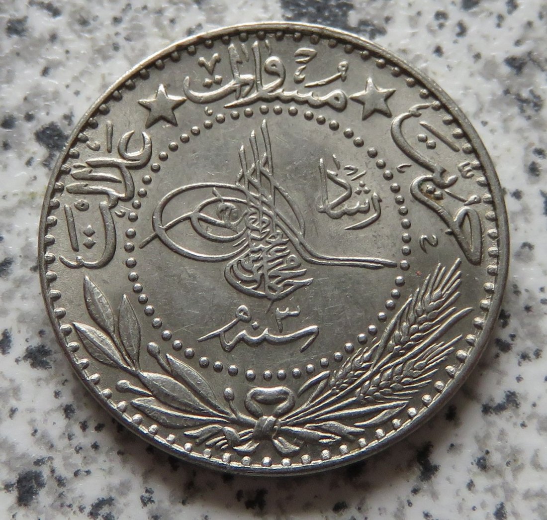  Türkei 20 Para 1327/3 (1911), Erhaltung   