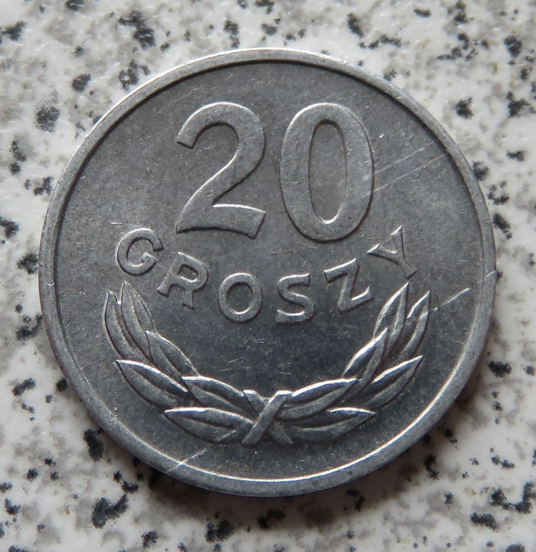  Polen 20 Groszy 1966   