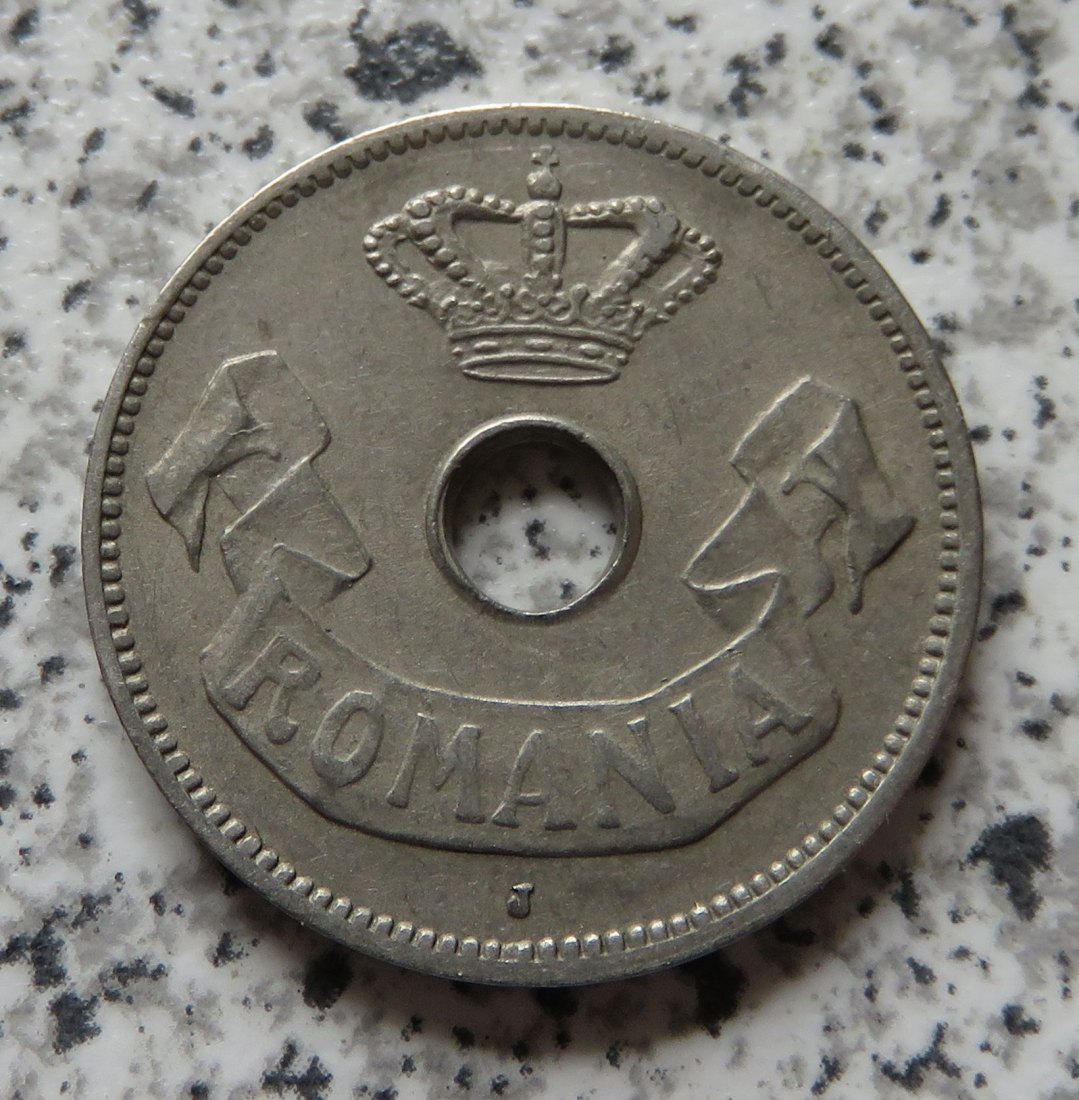  Rumänien 10 Bani 1906 J, besser   