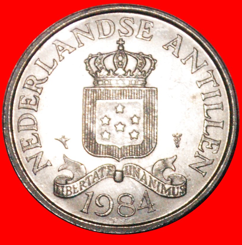  * BEATRIX (1980-2013): NETHERLANDS ANTILLES★ 2 1/2 CENTS 1984! WITH ARUBA★LOW START ★ NO RESERVE!   