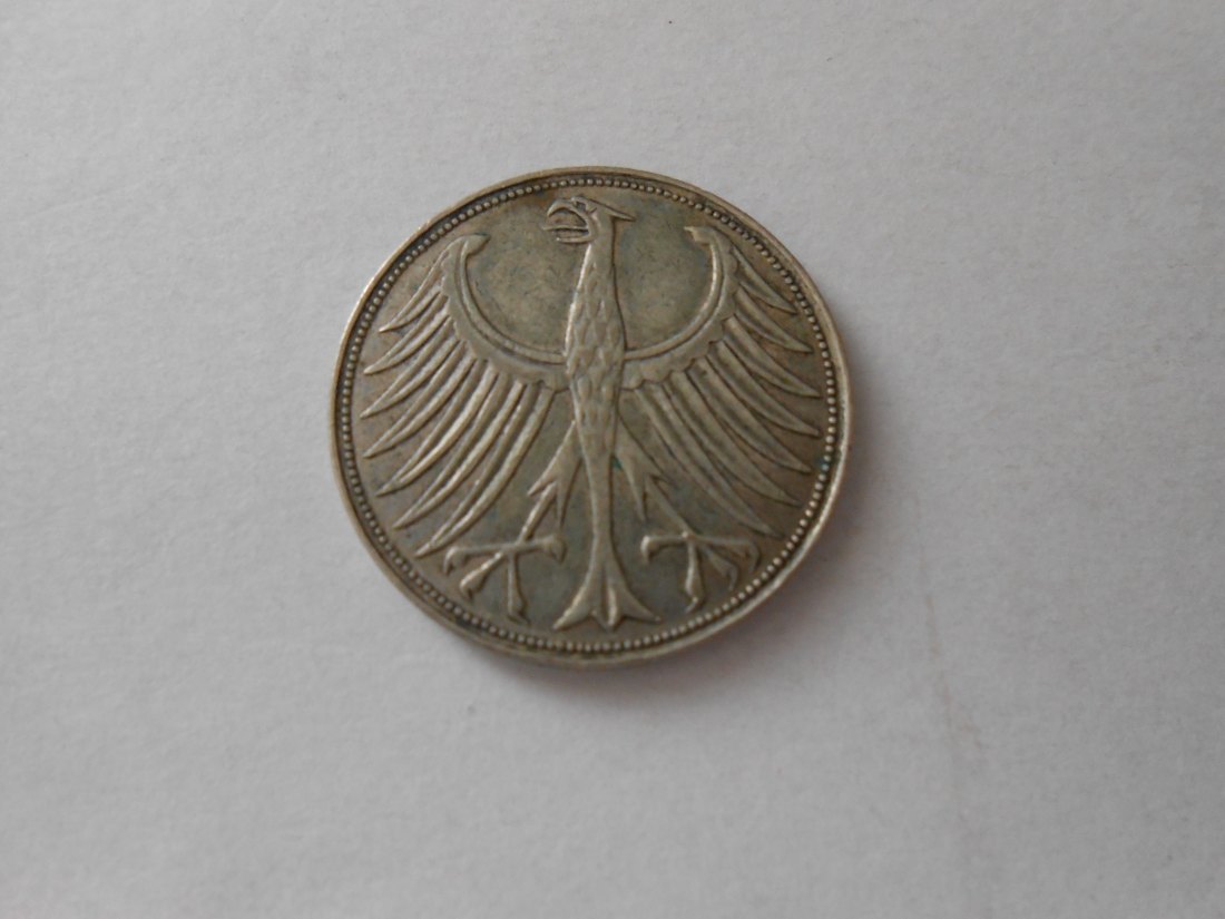  Deutschland 5 DM Silberadler² 1951 J   
