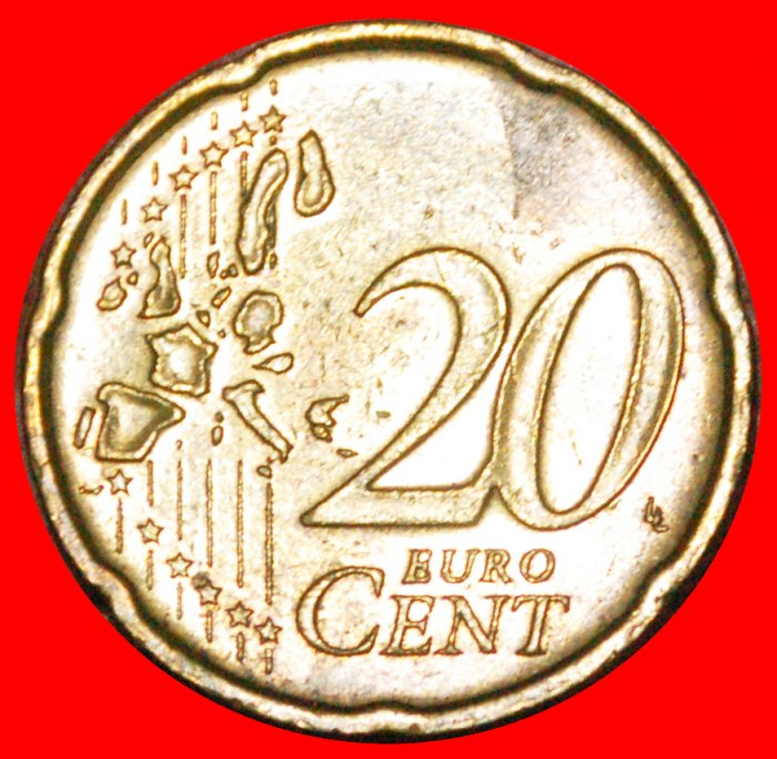  * SPANISCHE BLUMEE (2002-2007): DEUTSCHLAND ★ 20 EURO CENT 2002F NORDISCHES GOLD!★OHNE VORBEHALT!   